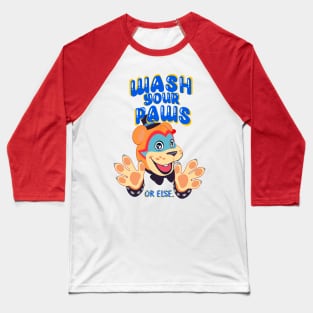 Wash Your Paws Baseball T-Shirt